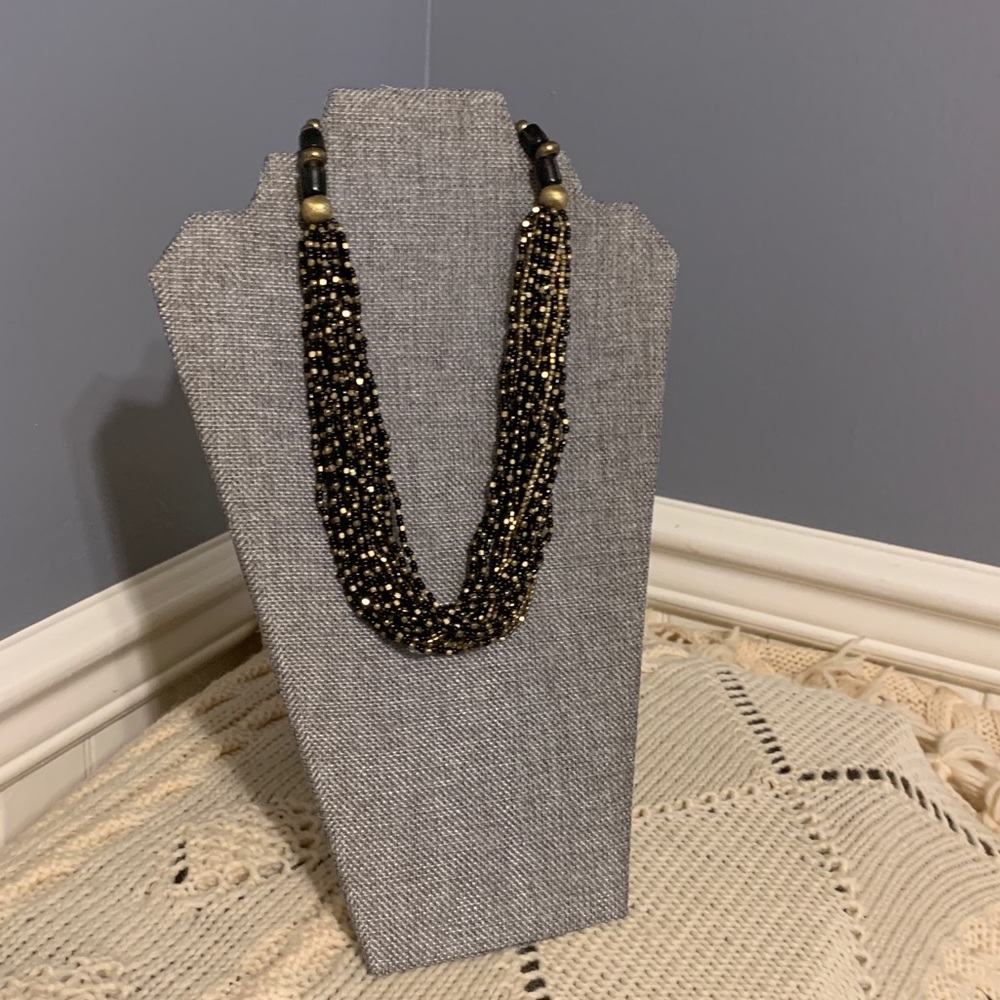 🐞2 for 30🐞  Funky Chunky Wood Necklace